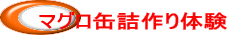 マグロ缶詰作り体験